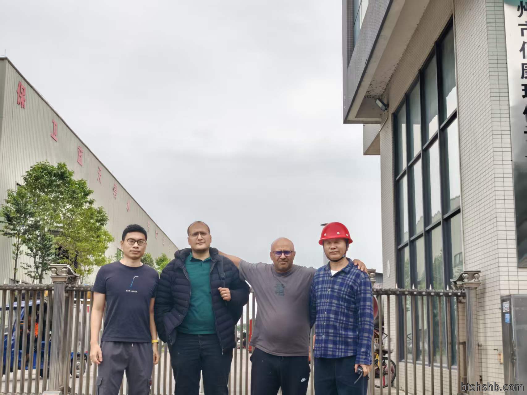 欢迎土耳其客户来我司参观